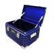 Car Camping Kitchen Storage Box OEM Aluminum Camp Kitchen Box Blue