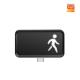 WiFi Human Presence Sensor 24GHz with Tuya App Control, Breathing Light Design, Millimeter Wave Motion Detection, and Enhanced Smart Home Integration