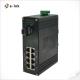 Industrial Ethernet Switch 10/100Mbps RJ45, 8Port, Redundant Power