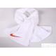 Logo Embroidered Sports Towels , White Sports Towel For Gym / Swimming