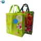 Custom Branded Printed Shopping Handled Tote Reusable Foldable Anti-Dusty Garment Polyester Spunbond Fabric