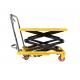 4 Wheels Hydraulic Lift Table Cart 1500kg Mobile Hydraulic Lift Platform Trolley