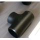 Dn50 Carbon Steel Pipe Tee Astm A234 Wpb Butt Weld Seamless Straight / Reducing