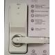 Zinc Alloy RFID Hotel Lock White Electronic Door Handle Lock