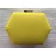 Big Size PU Leather Material trendy Hard Shell Ladies Leather Clutch Bags