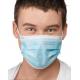 EN14683 3 Ply Flat Medical Meltblown Fabric Face Mask