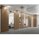 Operable Folding Partition Walls / Soundproof Modern Wood Room Dividers