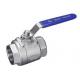 High Performance Stainless Steel Ball Valve 1/4 - 4 Size Full Port Handle Operation