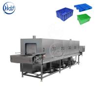 Efficient Transfer Box Plastic Crate Washing Machine , High Pressure Washing Machine