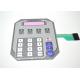 Tactile Flat Metal Dome Membrane Switch , Membrane Type Keyboard ROHS ISO