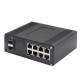 Industrial L2+ 8-Port 10/100/1000T + 2-Port 1000X SFP Managed Ethernet Switch