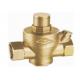 Pressure Relief Brass Water Valve Regulator 1.0-1.6mpa Erosion Resistant