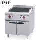 2025 Restaurant kitchen equipment for high-end dining Stainless Steel Gas Lava Rock Grill With Cabinet