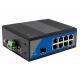 4 / 8 / 16 / 24 Port Industrial POE Switch With SFP Port Optional