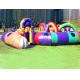 Child Amusement Games, Inflatable Tunnel Maze With N Arch