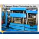 Euro Style Highway Guard Rails Roll Forming Machine With Mitsubishi PLC & Converter