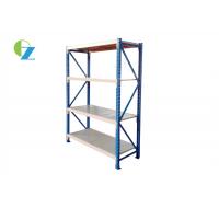 Warehouse Steel Storage Racks Medium Duty With 300kgs Loading Capacity
