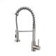 Rotatable Kitchen Faucet For Sink with Brass Construction and Pull Down Sprayer