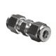 Stainless Steel Compression Fittings , Custom Hydraulic Compression Fittings