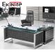 Office Executive Glass Desk Convertible Modern Style Multifunctional ODM