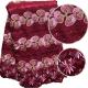 Multi Color 125cm Swiss Voile Lace Coloured Embroidery Fabric Rhinestone