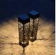 IP 65 Garden Corten Bollard Light  120mm Garden Metal Ornaments