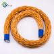 Heavy Duty 12 Strand Braided UHMWPE HDPE Mooring Rope Winch Towing Rope