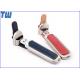 Leather 8GB USB Jump Drive Metal Cap Leather Buckle Fine Touch