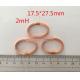 17.5*27.5mm electronic toy coil smart card coil wireless coil hollow self-adhesive coil induction coil