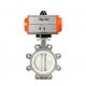 Wafer Type Cast Iron Butterfly 24 Industrial Control Valves