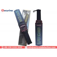 Weapon Scanner Security Hand Held Metal Detector High Sensitivity Continuous Adjustment