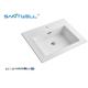 Acceptable Artificial Stone Basins Special ModelsSmall Size Glossy White Durable Stone Cabinet Basins For Bathroom Sink
