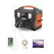 333Wh Mobile Portable Emergency Power Station MPPT Solar Controller Mode