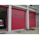 Fire Station Insulated Sectional Overhead Doors  IP 54 Protection Class