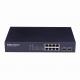 POE-S208TG_8 Port IEEE802.3at Gigabit 15.4W 150W Built-in Power POE Switch_POETRONICS