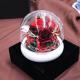 Real preserved rose flowers gift forever rose in glass ball wholesale price