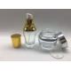 Hot Stamping 30ml Glass Lotion Bottles With Lids Silk Printing