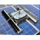 automatic clean solar panels machine