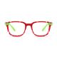 CE certification Children Eye Glasses Lightweight , Square Acetate Glasses Frame