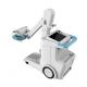 Mobile and digital x ray machine with big castors