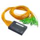 1X32 SC APC Good Uniformity Fiber Cable Splitter Low Insertion Loss