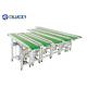 Movable Conveyor / Packaging And Bulk Material Conveyor Belt Easy Operation
