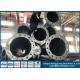 40 - 60 Feet Stainless Steel Tubular Poles For Electrical Power Project