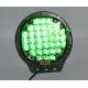 Green 185W Round LED Work Light 12V Fog Driving Roof Bar Bumper Off-road for Truck Car ATV SUV Jeep
