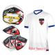 Custom DTF Flock Logo for polo tshirt Digital Transfer Film Soccer Jersey Series Heat Press Football Clothing Stickers