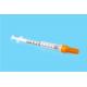 Disposable 0.5Ml 1ml Insulin Syringe With Retractable Needle U-40 U-100