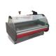 Double Temperature Electric Butcher Meat Freezer Tempered Glass