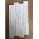 Natural slate marble culture stone sawn cut split China white color