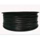 Black ASA 1.75 Mm 3D Printer Filament , Weather Resistant 3D Printer Plastic Material