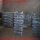 electro-galvanized wire mesh container storage cage/storage cage on wheels/metal bin/security cage/pallet cage/wire cage